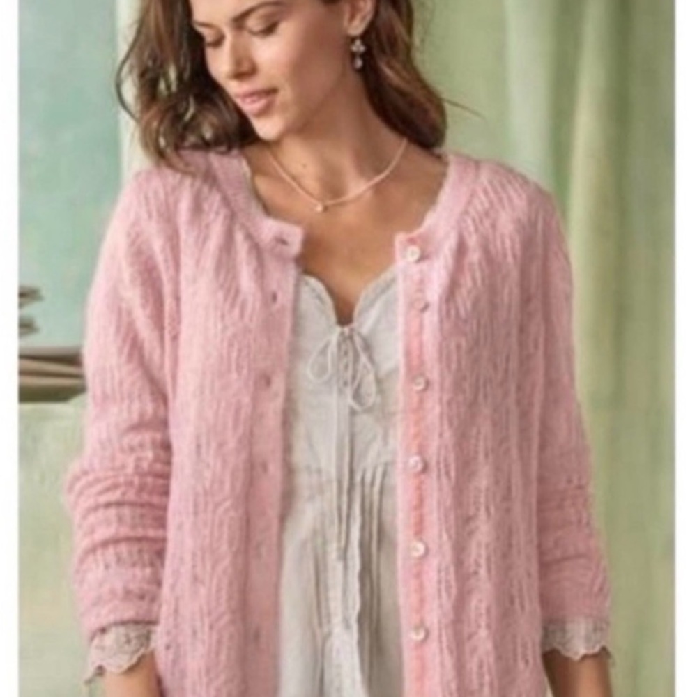 Sundance Pink LaRosa Knit Cardigan Sweater
Size M - Picture 4 of 4